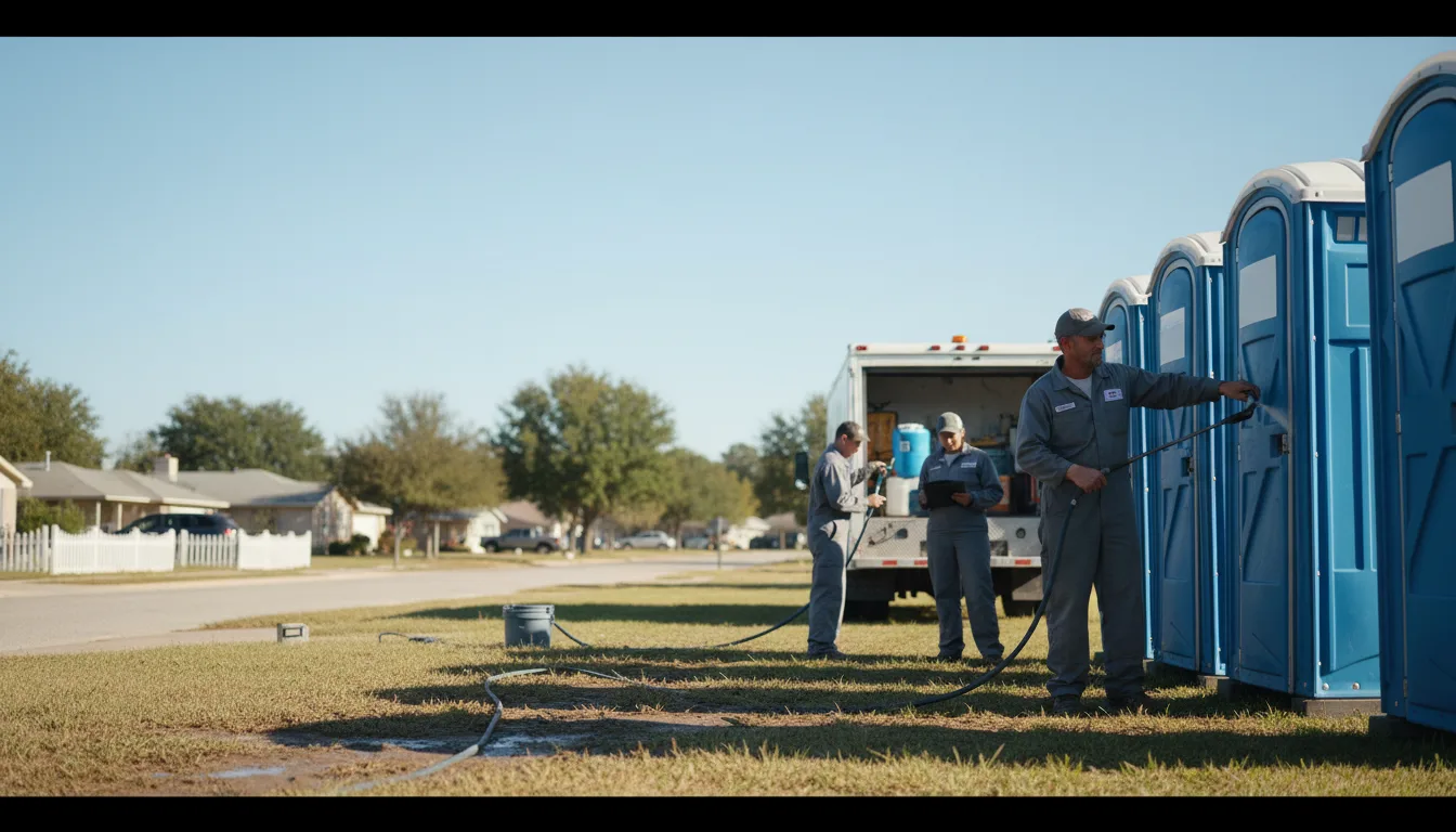 Long-Term Portable Toilet Rental in Ponderay, ID near me